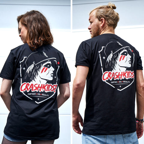 CRASHKIDS! T-Shirt: Unisex - black
